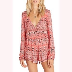 Pink Billabong Romper